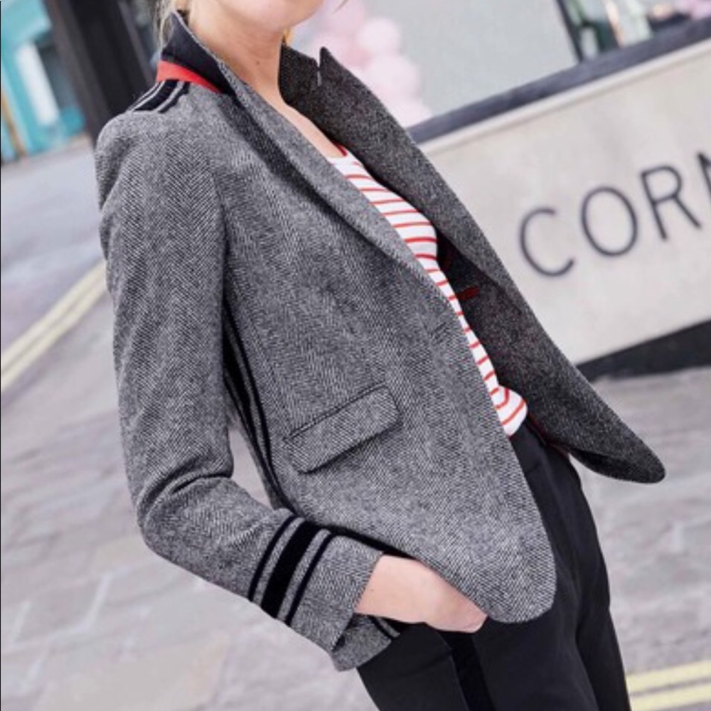 Boden Victoria British tweed blazer, sz US 10